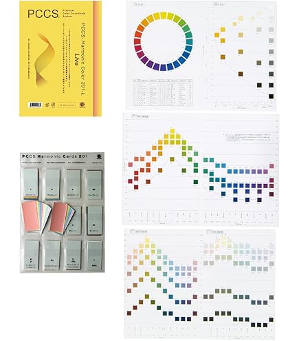 Amazon | 日本色彩研究所 色立体模型 10色相 マンセル 色体系 B5判 10